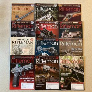 Rifleman Magazines 12 count 2023 EUC